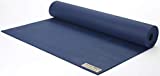 JADE YOGA - Harmony Yoga Mat (3/16" Thick x 24" Wide x 74" Long - Color: Midnight Blue)