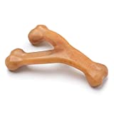 Benebone Wishbone Durable Dog Chew Toy for Aggressive Chewers, Made in USA, Medium, Real Chicken Flavor