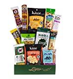 KETO SNACK BOX - Packed with Low Carb Snacks (4 G or Less), Low Sugar Snacks (2 G or Less), Gluten Free | HOLIDAY GIFT BASKETS | Christmas Gift | Great KETO Gift Basket for Women, Men, & College Students (12 Count)