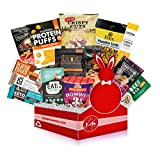 KETO Snacks, Christmas Care Package: Ultra Low Carb, Low Sugar,High Fat Ketogenic Diet Snacks, Keto Bars, Keto Sweets, Cookies, Keto Jerky & Pork Rinds,Great Keto Christmas Basket Alternative