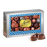 Asher's Chocolates, Sugar Free Chocolate Candy, Milk and Dark Chocolate Assortment, Small Batches of Kosher Chocolate, Family Owned Since 1892, Assorted Keto Chocolates (15 pieces, 8 oz.)