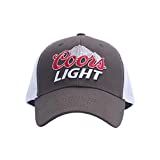 Coor Light Hat 100% Cotton Baseball Hats for Men and Women Brown