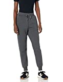 Yeokou Women's Warm Sherpa Lined Athletic Sweatpants Jogger Fleece Pants (Medium, Grey)