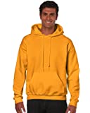 Gildan 18500 Men 7.5 Fleece Hood - Gold - Large