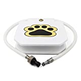 Piepea Brass Valve Outdoor Dog/Pet Water Fountain, Step On Dog/Pet Water Dispenser System for Fresh Water, Upgraded Version providing Constant Stream,41" Hose