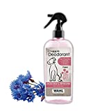 Wahl Cornflower Aloe Pet Deodorant Spray for All Dogs & Cats  Clean Fresh Smell Refreshes & Deodorizes  8 oz - Model 820009A