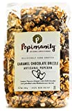 Popinsanity Gourmet Popcorn Deluxe Bag | Non-GMO & Dairy Free - Holiday, Thanksgiving, Corporate, Snacks, Office snacks, Get Well or Birthday Gift (Caramel Chocolate Drizzle, 12 Ounce)