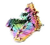 CountlessBooks&More Bismuth Crystal Stone Medium Specimen for Collecting,Wire Wrapping,Wicca and Reiki Crystal Healing