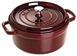 Staub 5 1/2-Qt. Round Dutch Oven Color: Grenadine