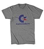 Revolver Tees Commodore Unisex T-Shirt (L, Grey Marl)
