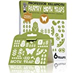 Pantry Moth Traps 6 Pack | Child and Pet Safe | No Insecticides | Premium Attractant