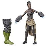 Marvel Legends Series Black Panther Shuri 6" Collectible Action Figure Toy for Ages 6 & Up with Accessories & Build-A-Figurepiece