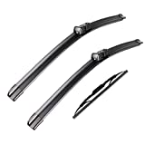3 wipers Factory Replacement For GMC Terrain Chevy Equinox 2010-2017 Original Equipment Windshield Wiper Blades Set - 24"+17"+13" (Set of 3)