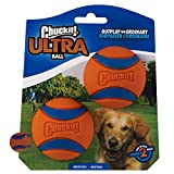 Chuckit! Ultra Ball Dog Toy, Medium (2.5 Inch Diameter) Pack of 2, for breeds 20-60 lbs