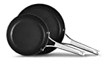 Calphalon 2029637 Premier Hard-Anodized Nonstick 2-Piece 8 10-Inch Frying Pan Set 8/10 Combo Black