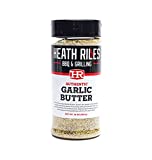 Heath Riles BBQ Garlic Butter Rub Seasoning, Champion Pitmaster Recipe, Shaker Spice Mix, 16 oz.