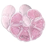 USA Merchant | Hot/Cold Plush Breast Gel Bead Packs by L'AUTRE PEAU Set of 2 Relief for Breastfeeding, Nursing Pain, Mastitis, Engorgement, Swelling, Plugged Ducts | Boost Milk Let-Down & Production