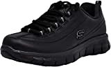 Skechers for Work Women's Sure Track Trickel Slip Resistant Work Shoe, Black, 10 XW US