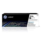 HP 414X Black High-yield Toner Cartridge | Works with HP Color LaserJet Enterprise M455dn, MFP M480f; HP Color LaserJet Pro M454 Series, HP Color LaserJet Pro MFP M479 Series | W2020X