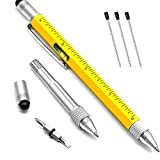 BIIB Stocking Stuffers Gifts for Men, 6 in 1 Multitool Pen, Unique Gifts for Dad, Cool Gadgets for Men, Tools Christmas Gifts for Men, Dad, Father, Him, Husband, Grandpa, DIY Handyman