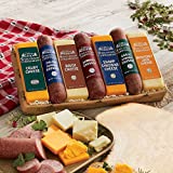 The Wisconsin Cheeseman Cheese and Sausage Combo - Father's Day Food Gift Box/Basket, Meat and Cheese (2 lbs. 3 oz.)