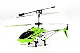 Syma S107 3 Channel RC Helicopter with Gyro, Green