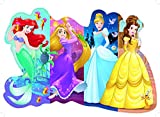 Ravensburger Disney Princess Pretty Princesses Shaped Floor Puzzle 24 Piece Jigsaw Puzzle for Kids – Every Piece is Unique, Pieces Fit Together Perfectly, Model Number: 05453