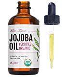 Jojoba Oil (4oz) for Skin & Hair - Kate Blanc Cosmetics. USDA Organic & 100% Pure