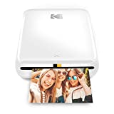 KODAK Step Wireless Mobile Photo Mini Color Printer (White) Compatible w/ iOS & Android, NFC & Bluetooth Devices, 2x3