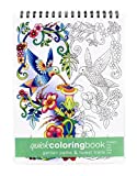 Action Publishing Quick Coloring Book: Garden Paths & Forest Trails · Easy to Color Illustrations of Forest Plants and Animals for Stress Relief and Relaxation · Large Topbound (8.6 x 11.75 inches)