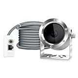Barlus Underwater Camera, Aquarium Live Streaming Pond 5MP Camera with 32ft Cables