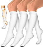 Laite Hebe 3 Pack Medical Compression Sock-Compression Sock for Women and Men-Best for Running,Nursing,Sports