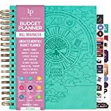 Legend Budget Planner & Monthly Bill Organizer with Pockets  Home Finance Book with Bill Payment & Expense Trackers  Financial Notebook for Household Budgeting & Money Management - Large, 8x9.5, Mint Green