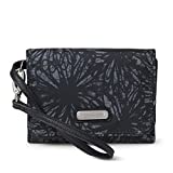 Baggallini Compact Wallet Onyx Floral One Size