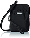 Baggallini Bryant Smartphone Pouch and Purse - Lightweight, Water Resistant Travel Bag with RFID Protection, Adjusts to Become Belt Bag or Fanny Pack Black