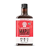 Lakanto Sugar Free Maple Syrup - Monk Fruit Sweetener, Keto Diet Friendly, Vegan, 1g Net Carbs, Pancakes, Waffles, Oatmeal, Coffee, Tea, Granola, Frosting, Marinade, Dressing (13 Fl Oz - Pack of 1)