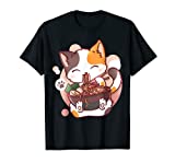 Ramen Cat Anime Kawaii Neko Japanese T-Shirt