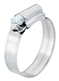 Scandvik Stainless Steel Hose Clamp (SAE Size 10, 19-28 mm, 3/4" - 1 1/8", 12mm Band, 13628), 10 Pack