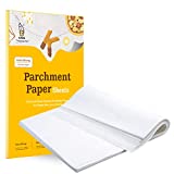 Katbite 200PCS 12x16 In Heavy Duty Flat Parchment Paper, Parchment Paper Sheets for Baking Cookies, Cooking, Frying, Air Fryer, Grilling Rack, Oven（12x16 Inch)