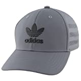 adidas Originals Men's Beacon 2 Precurve Snapback Cap, Onix/Black, One Size