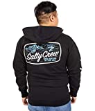 Salty Crew Tuna Isle Full Zip Fleece Black MD