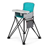 Summer Pop n Dine SE Highchair, Sweet Life Edition, Aqua Sugar Color - Portable High Chair for Indoor/Outdoor Dining - Space Saver High Chair with Fast, Easy, Compact Fold, for 6 Months - 45 Pounds