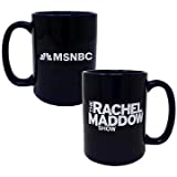 The Rachel Maddow Show Logo Ceramic Mug, Blue 15 oz - Official Mug As Seen On MSNBC