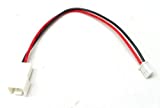 Combo 2 Pieces of 3 pin to 2 pin Cable Adapter for Mobile Rack D2P or Cooling Fans, ship from Los Angeles