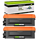 GREENCYCLE 2 Pack TN660 TN-660 TN630 Black Toner Cartridge Replacement Compatible for Brother DCP-L2520DW DCP-L2540DW HL-L2360DW HL-L2380DW MFC-L2700DW MFC-L2740DW Laser Printer