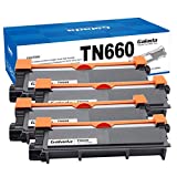 Galada Compatible Toner Cartridge Replacement for Brother TN630 TN660 TN-630 TN-660 for Dcp-l2520dw Dcp-l2540dw Mfc-l2700dw Mfc-l2720dw Mfc-l2740dw Hl-l2340dw Hl-l2320d Hl-l2360dw Hl-l2380dw 4 Pack