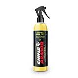 Shine Armor Car Wax with Carnauba Wax - Liquid Spray Wax for Car - Hybrid Hydrophobic Car Polish and Car Shine Spray - Spray Wax Car Sealant & Paint Protection - Fast Auto Car Wax Spray Coating