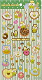 Sanrio KerokeroKeroppi Pet Sticker Seal 1 Sheets 45 Pcs Decorative Scrapbooking Supplies Stationery (Donut)