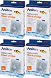 Aqueon 12 Pack of Replacement Filter Cartridges, Large, for QuietFlow Aquarium Filters