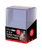 Ultra Pro 2 180pt Top Loader Packs - 10 Toploaders Per Pack (20 Total) - Thick Baseball, Basketball, Hockey, Football Cards (Ie Memorabilia)